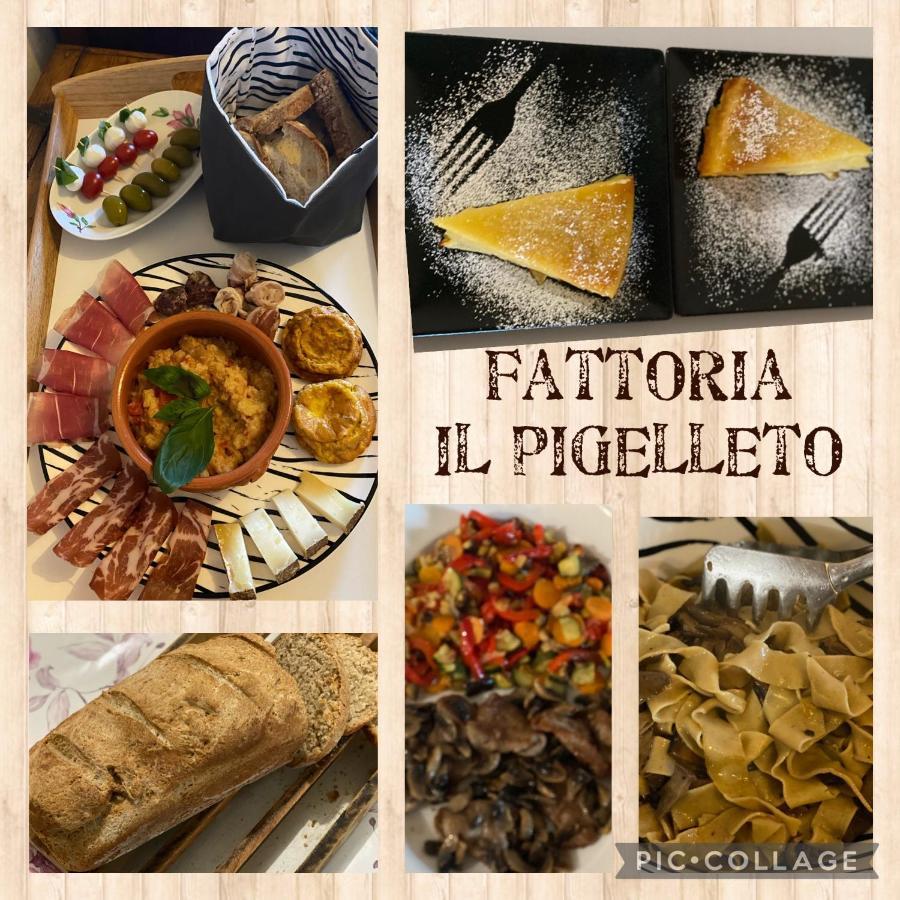 Fattoria Il Pigelleto Villa Piancastagnaio Exteriör bild