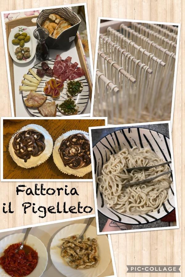 Fattoria Il Pigelleto Villa Piancastagnaio Exteriör bild