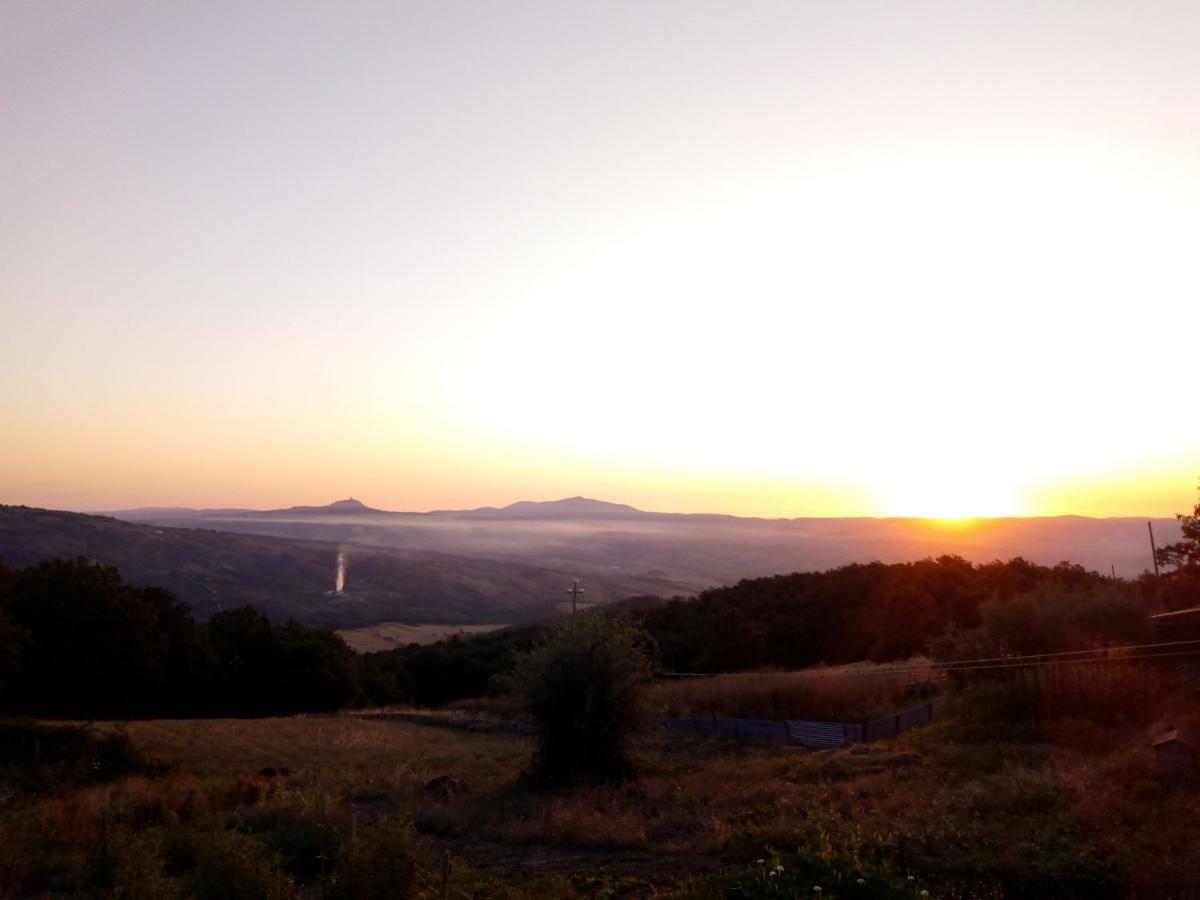 Fattoria Il Pigelleto Villa Piancastagnaio Exteriör bild